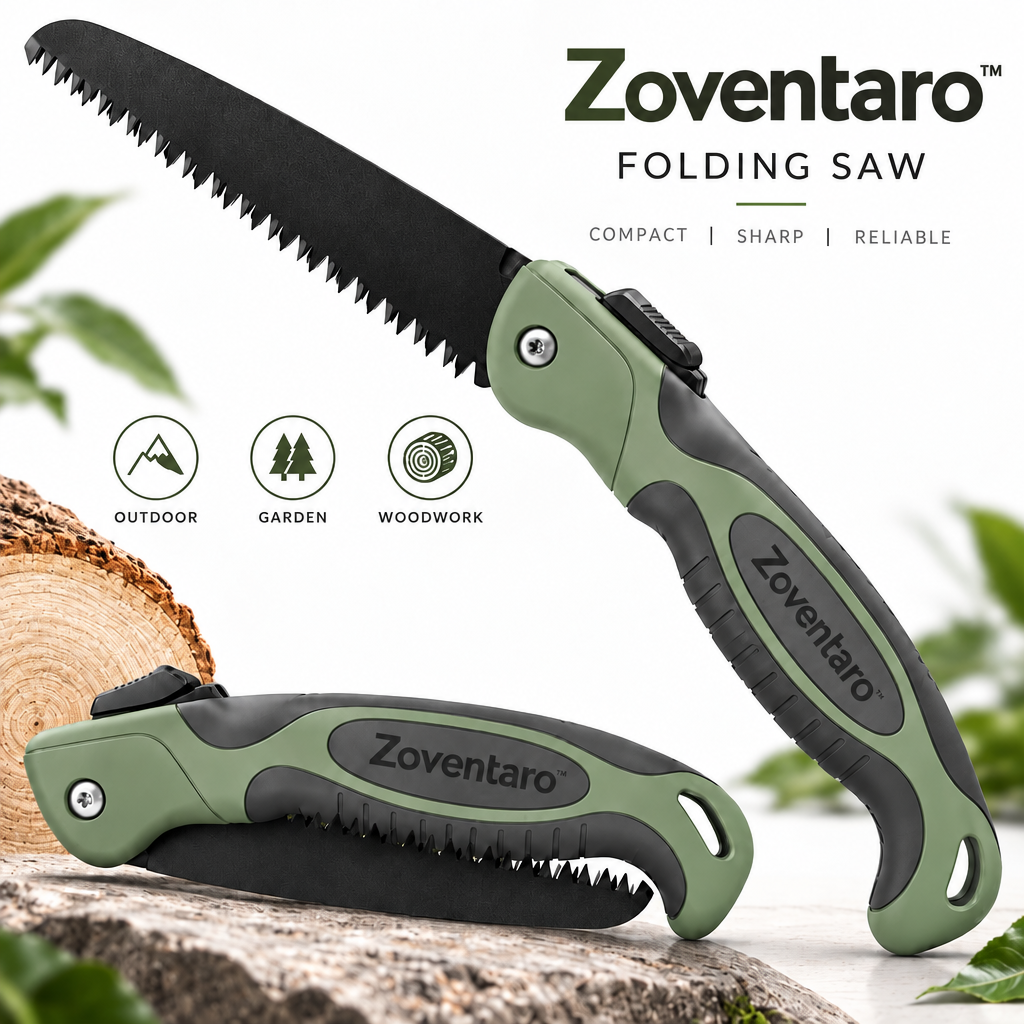 Olive Green Matte Black Folding Saw — Brand Hero Image