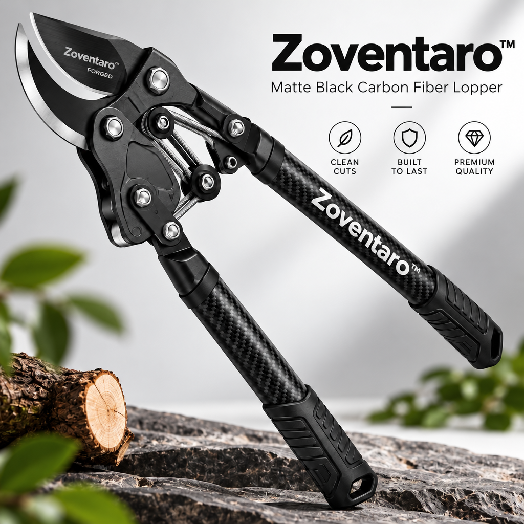 Matte Black Carbon Fiber Lopper — Brand Hero Image