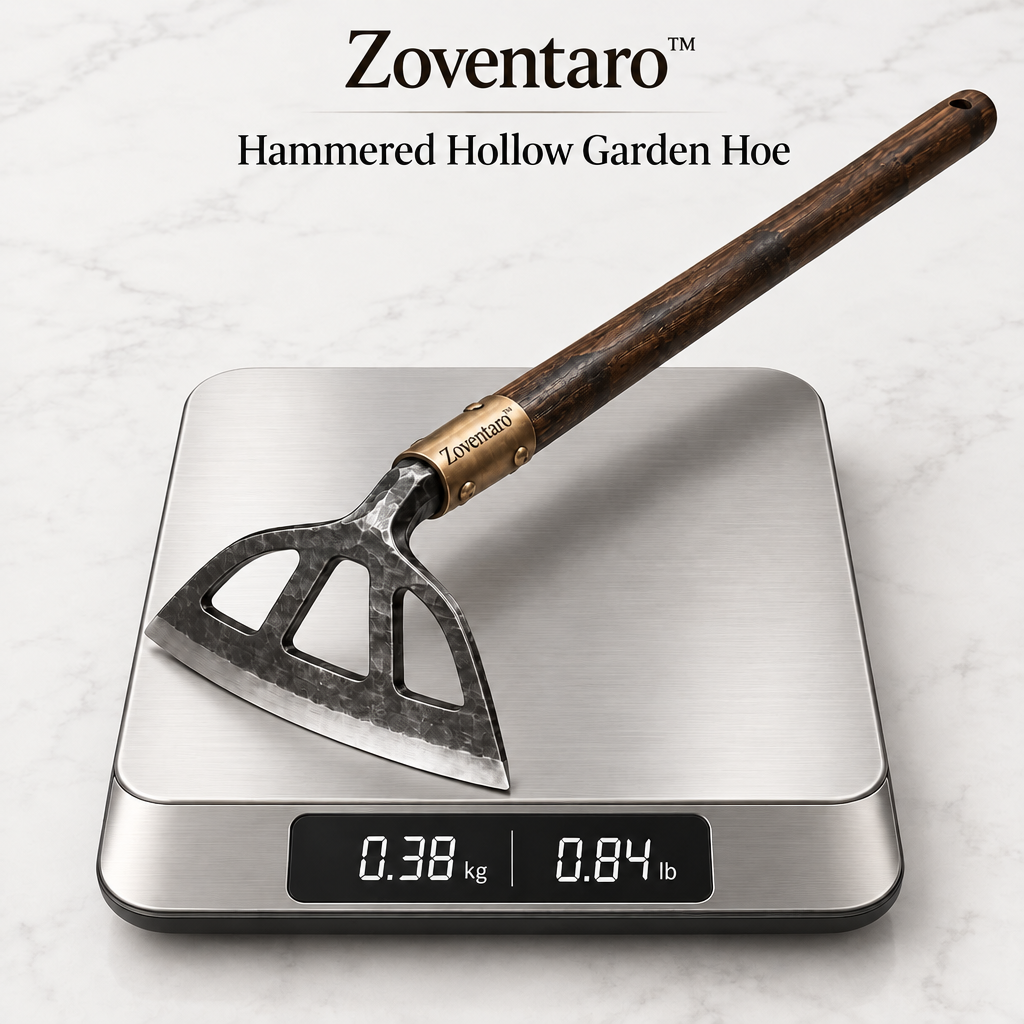Hammered Hollow Garden Hoe — Product Weight