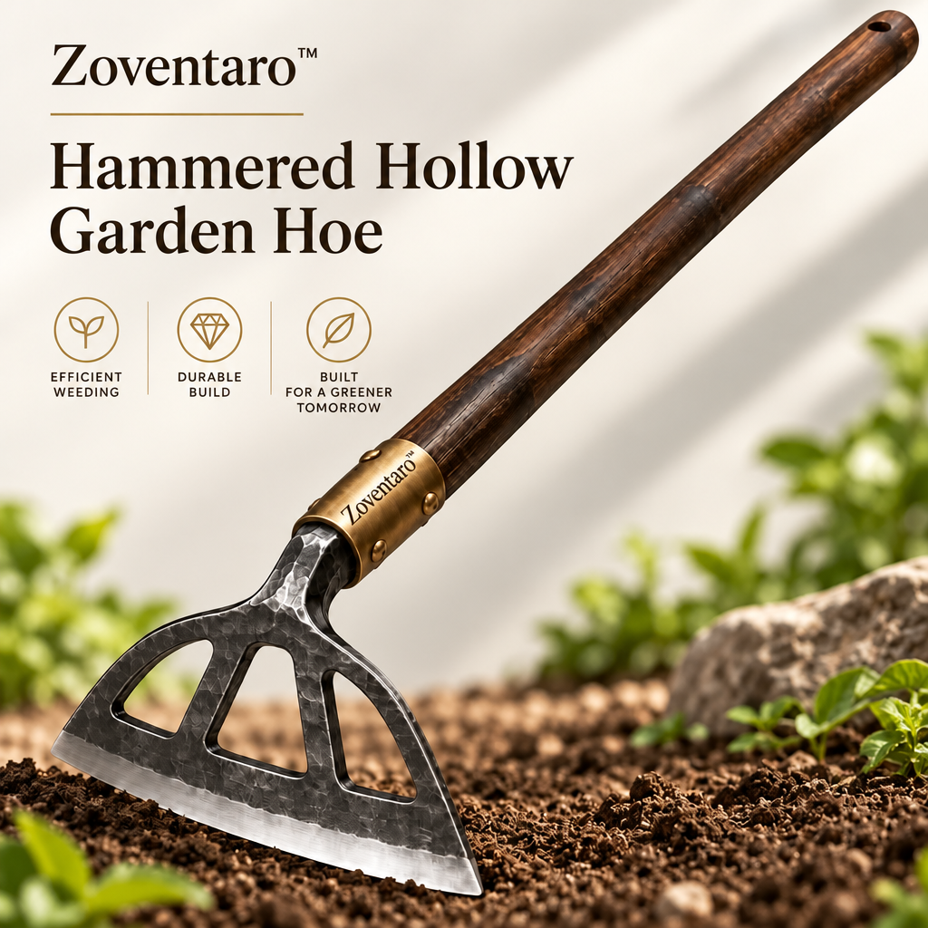 Hammered Hollow Garden Hoe — Brand Hero Image